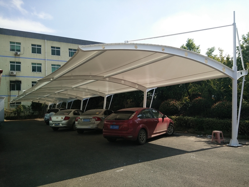 膜結(jié)構(gòu)汽車棚案例