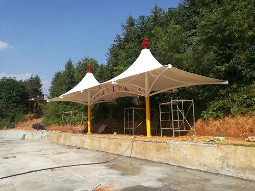 膜結(jié)構(gòu)景觀案例